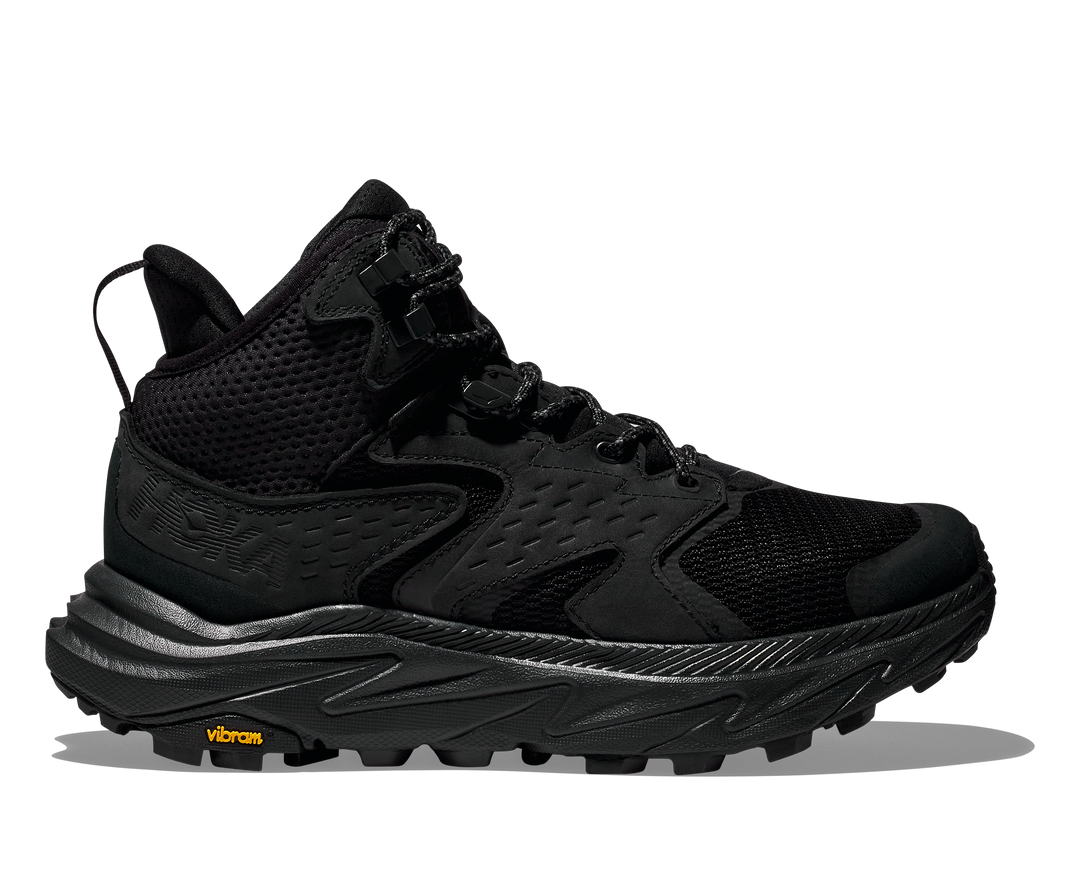 hoka anacapa 2 mid gtx women's | black black