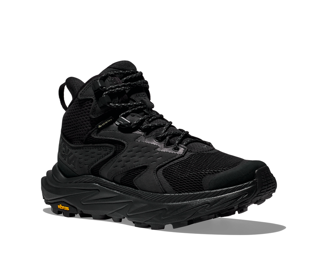 hoka anacapa 2 mid gtx women's | black black