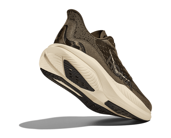 hoka mach 6 men's | ant olive/truffle salt
