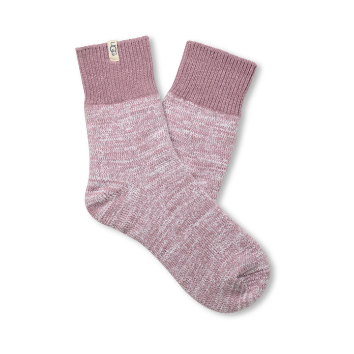ugg rib knit slouchy crew sock women's | shadow