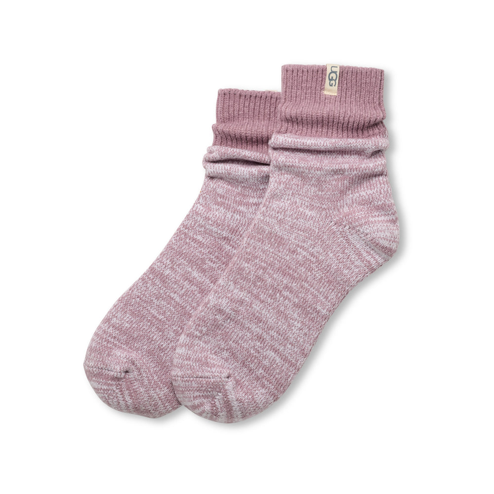 ugg rib knit slouchy crew sock women's | 