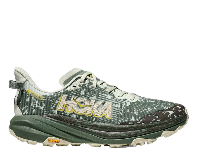 hoka speedgoat 6 gore-tex men's | sea glass / fern