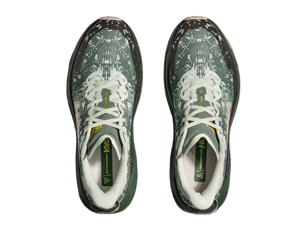 hoka speedgoat 6 gore-tex men's | sea glass / fern
