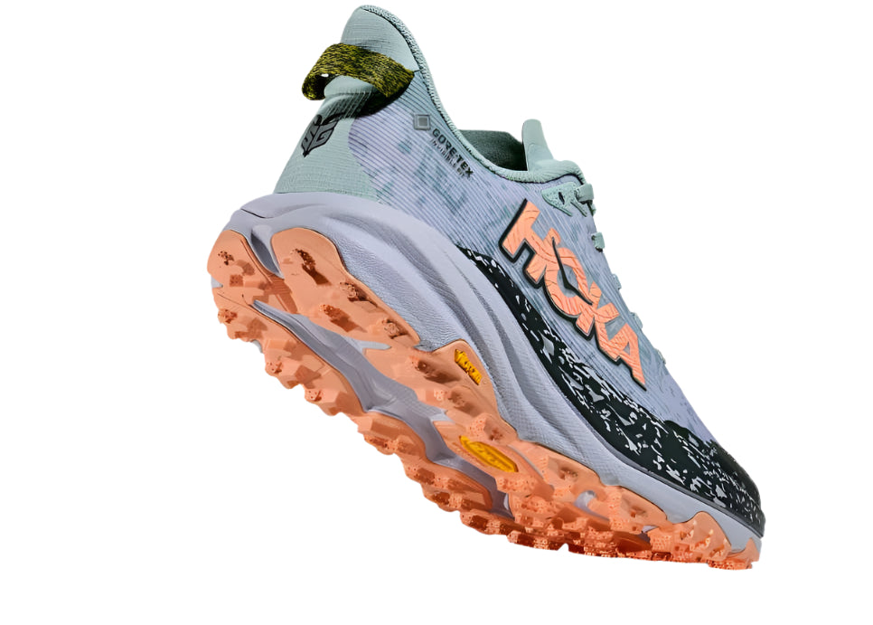 hoka speedgoat 6 gtx women's | jade/ash grey