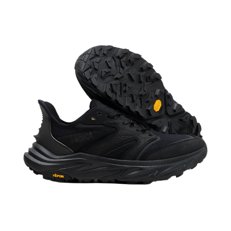 Hoka One One Mens Sz 10.5D Anacapa 2 1155192 BBLC Black Hiking Shoes Sneakers Hoka One Anacapa 2 Freedom Men main image 4
