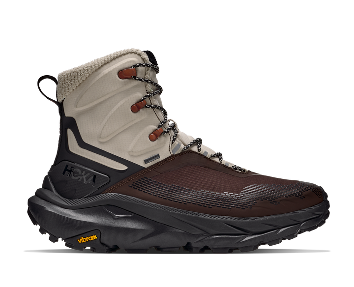 hoka kaha 2 frost gtx men's | river rock grey black