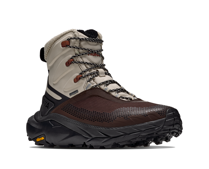 hoka kaha 2 frost gtx men's | river rock grey black