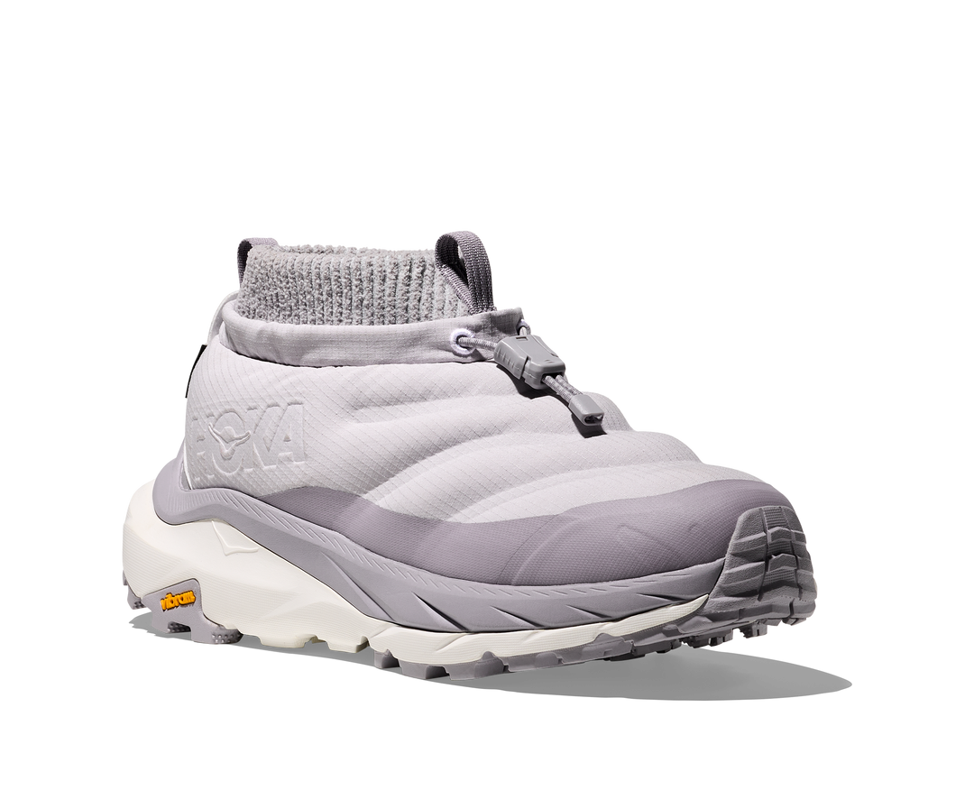 hoka kaha 2 frost moc gtx women's | ash grey / foggy grey