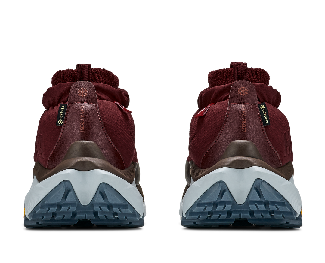 hoka kaha 2 frost moc gtx men's | varsity burgundy mineral blue