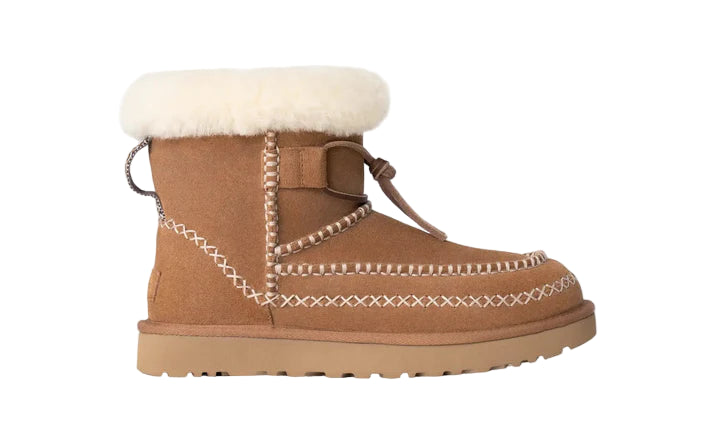 ugg classic mini alpine women's | chestnut