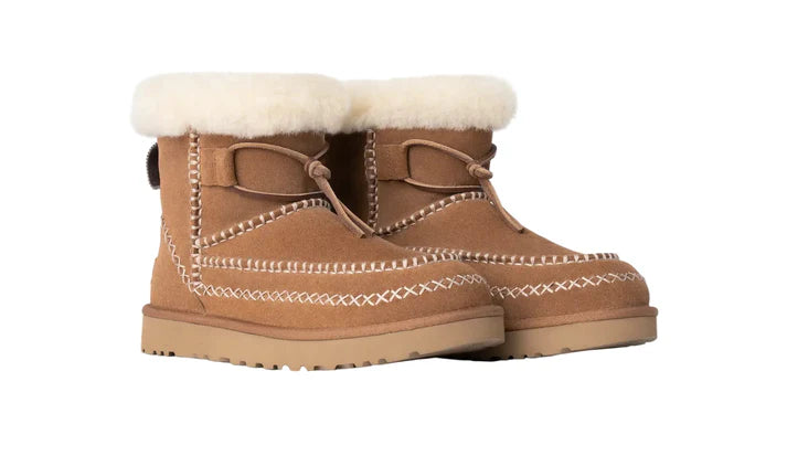 ugg classic mini alpine women's | chestnut