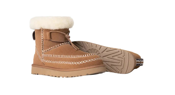 ugg classic mini alpine women's | chestnut