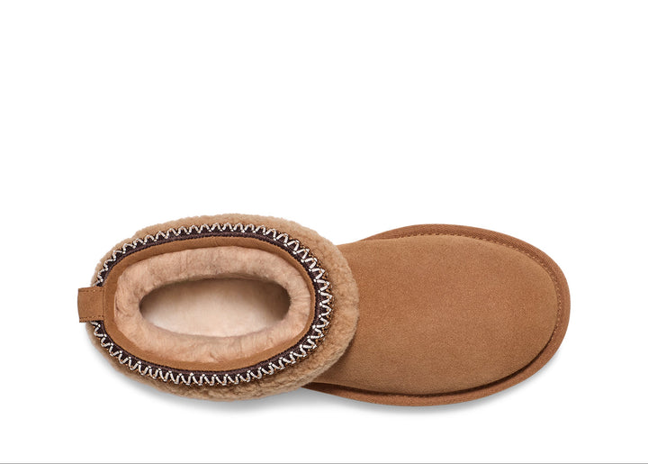 ugg classic ultra mini maxi curly women's | chestnut