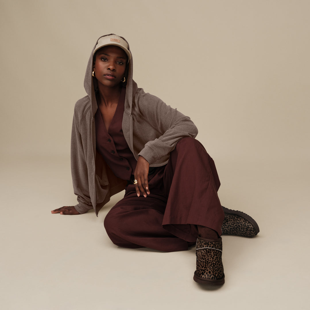 ugg classic ultra mini caspian women's | burnt cedar