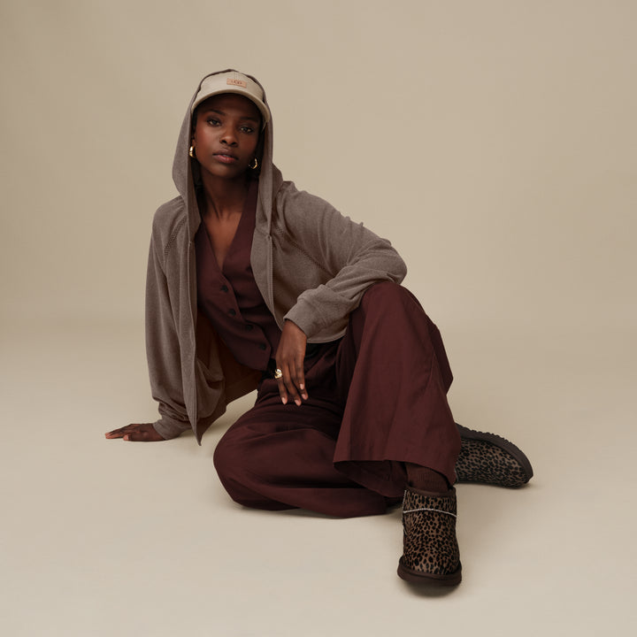 ugg classic ultra mini caspian women's | burnt cedar