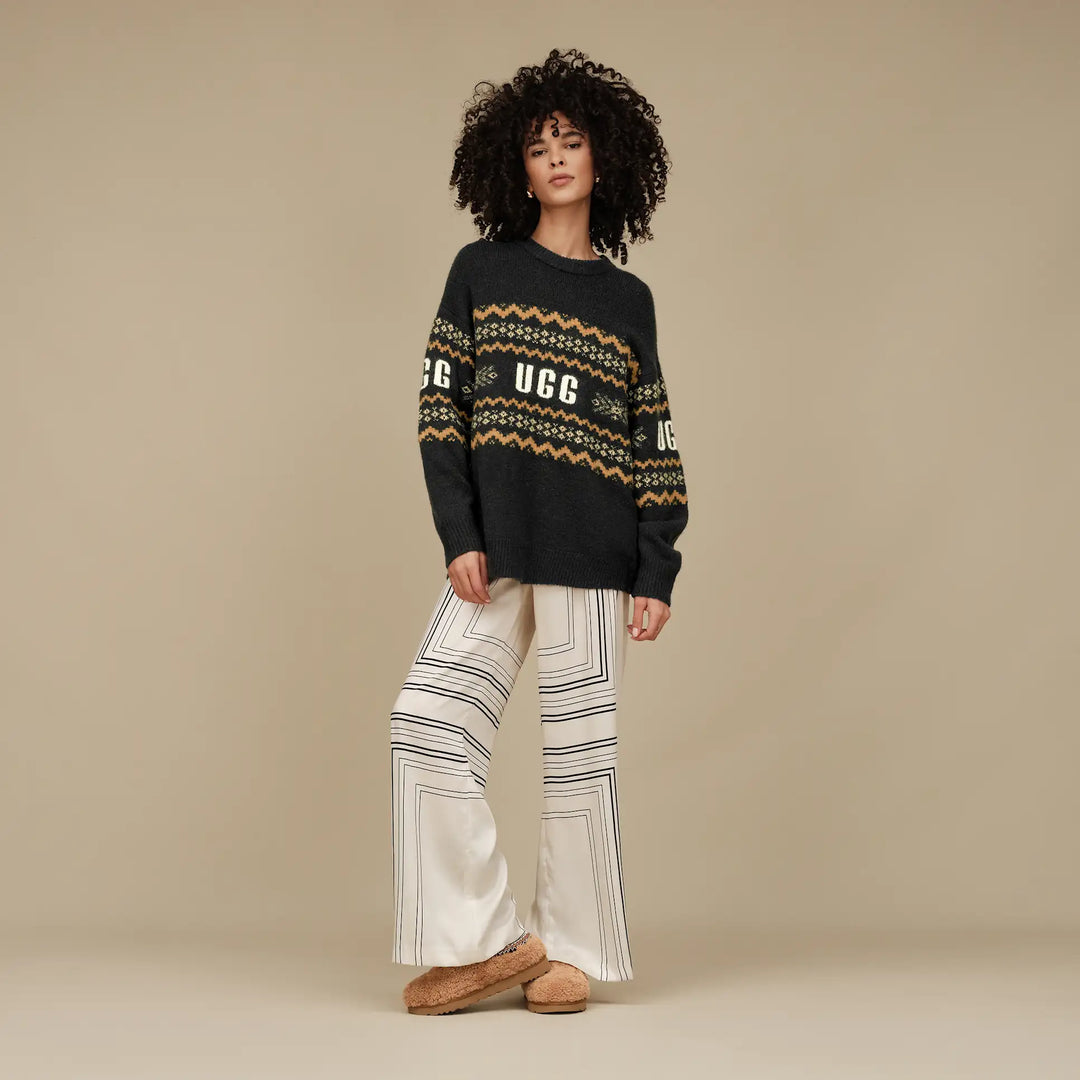 ugg tasman maxi curly women's | chestnut