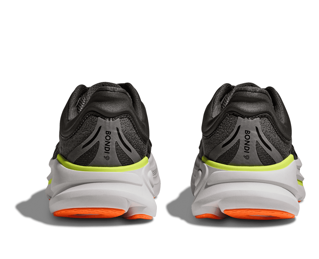 hoka bondi 9 men's | asphalt grey / gravel