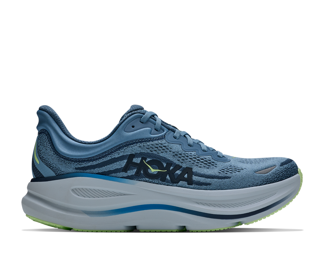 hoka bondi 9 men's | downpour thunder cloud
