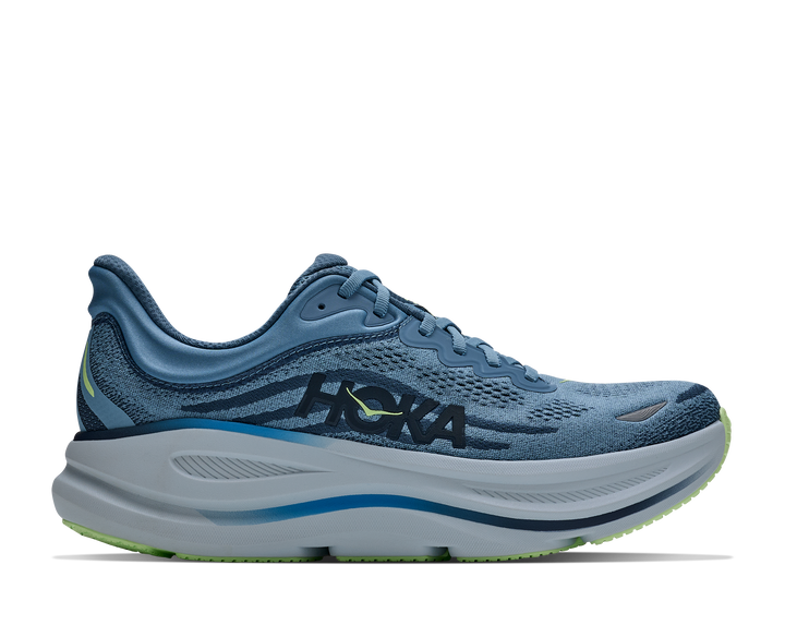 hoka bondi 9 men's | downpour thunder cloud