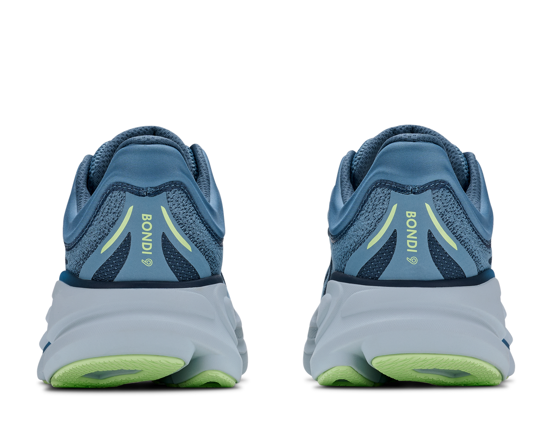 hoka bondi 9 men's | downpour thunder cloud