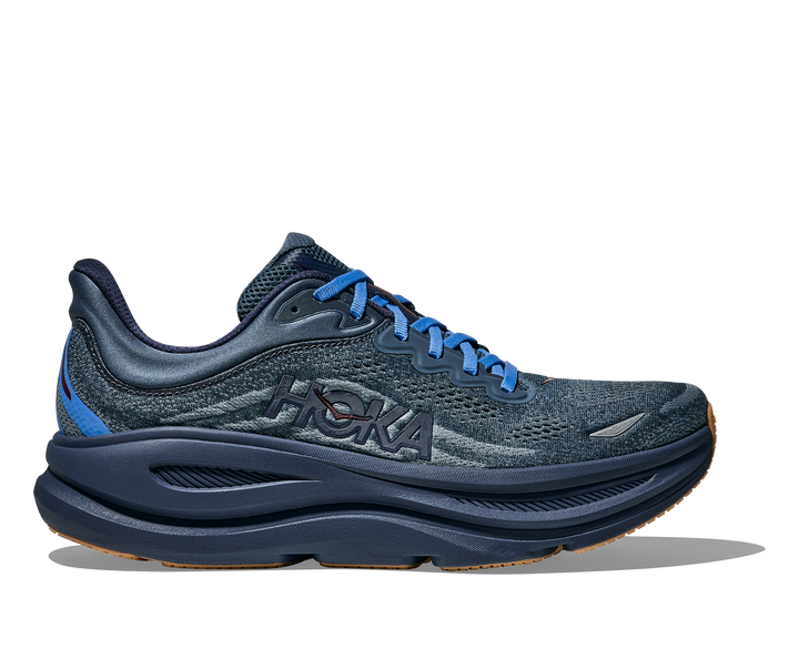 hoka bondi 9 men's | faded navy slate blue