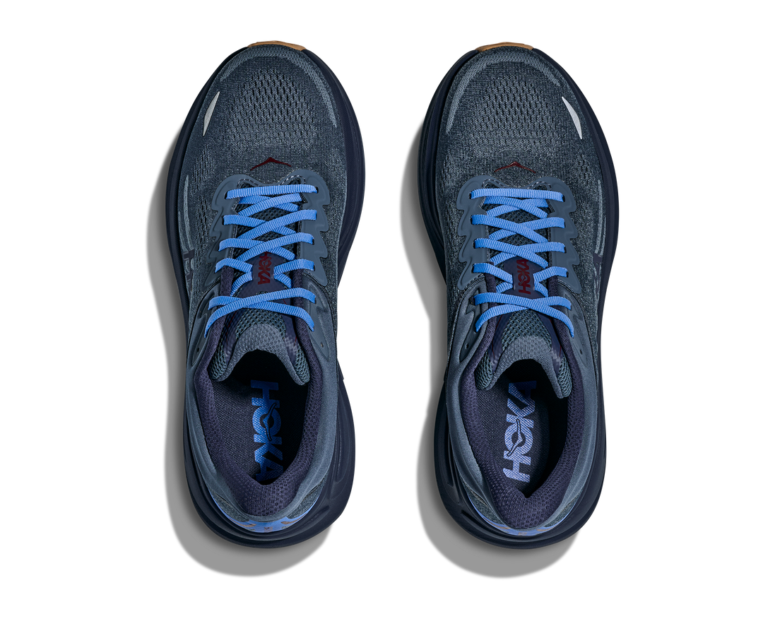 hoka bondi 9 men's | faded navy slate blue