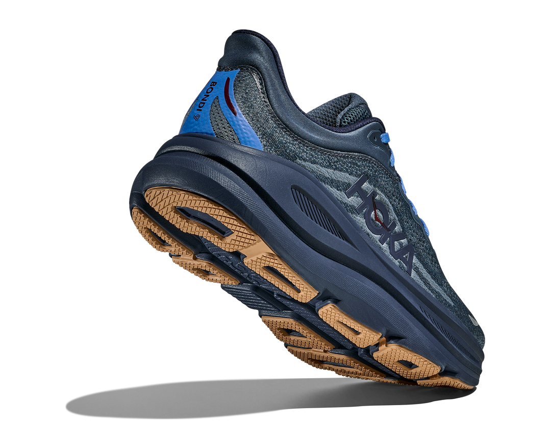 hoka bondi 9 men's | faded navy slate blue