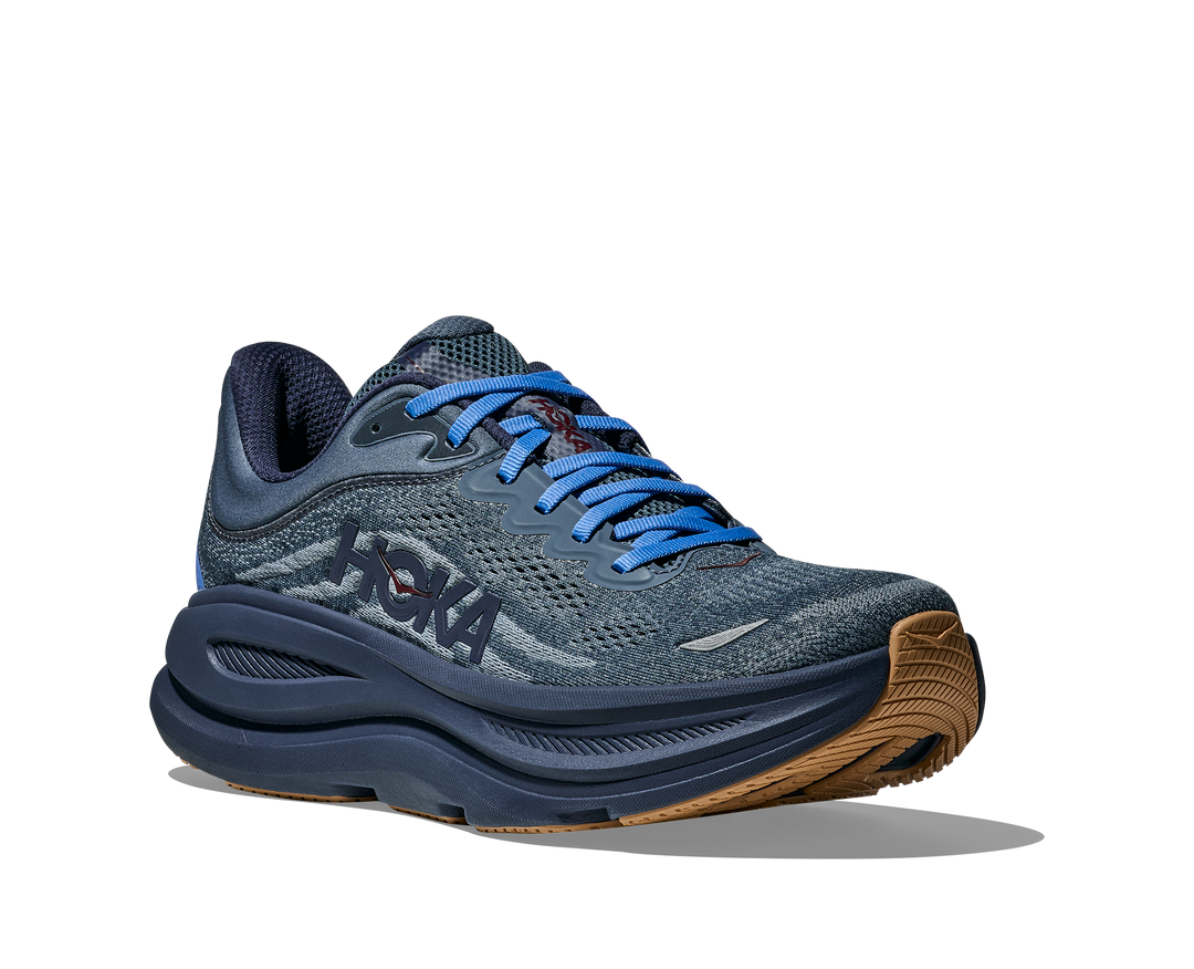 hoka bondi 9 men's | faded navy slate blue