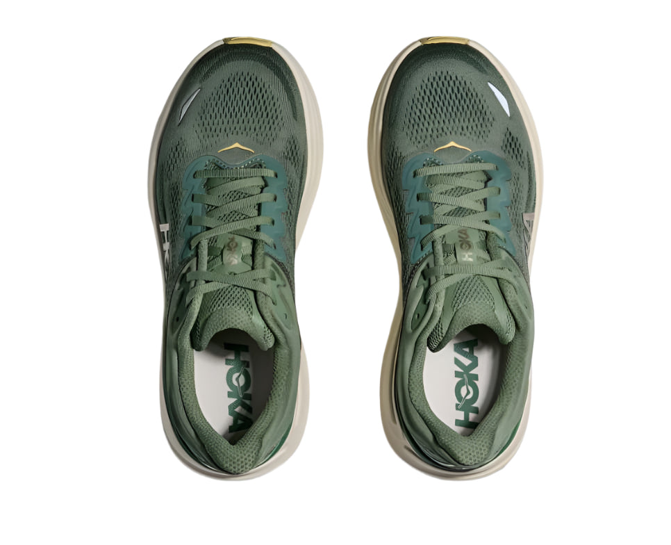 hoka bondi 9 men's | succulent / fern