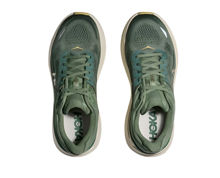 hoka bondi 9 men's | succulent / fern