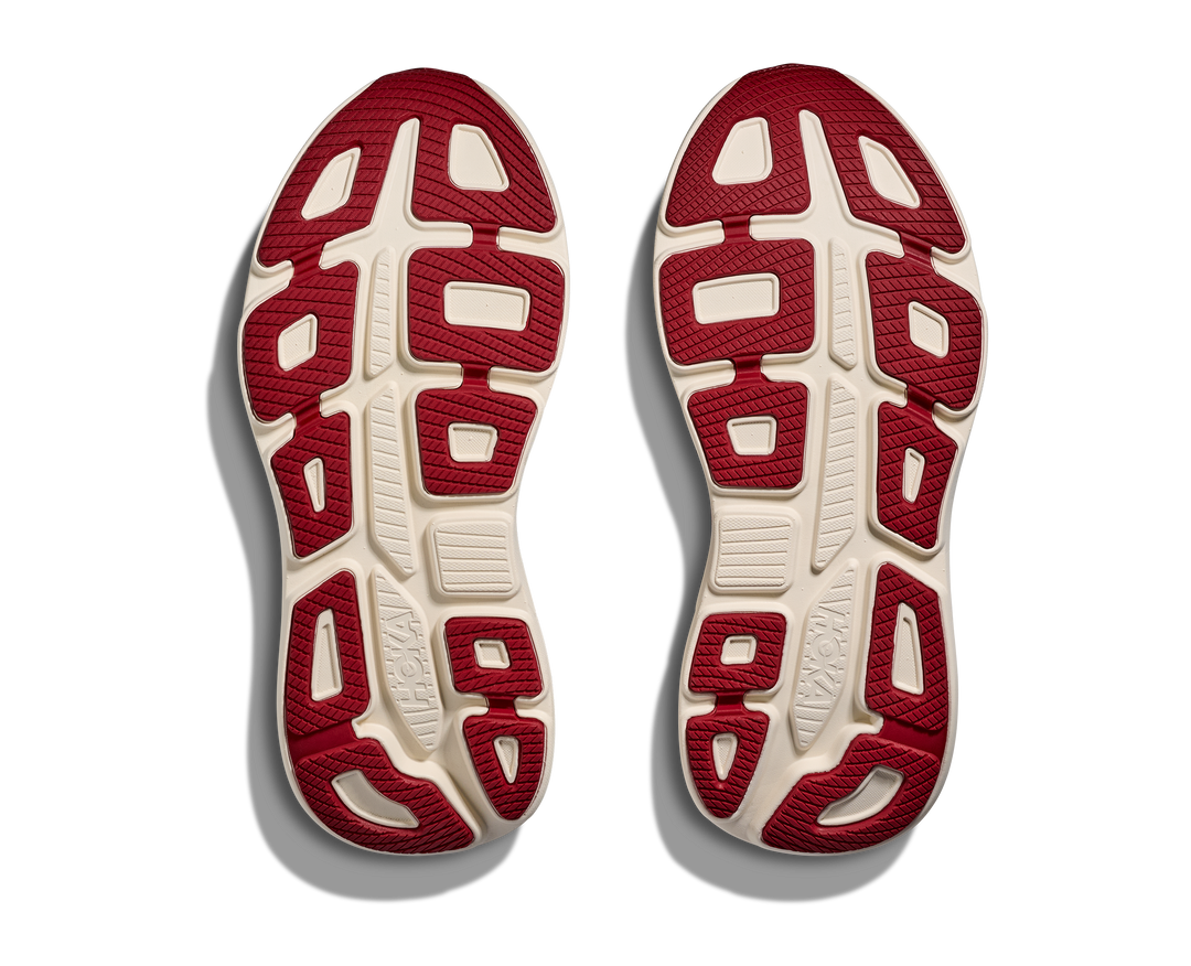 hoka bondi 9 men's | thunder cloud/vermillion