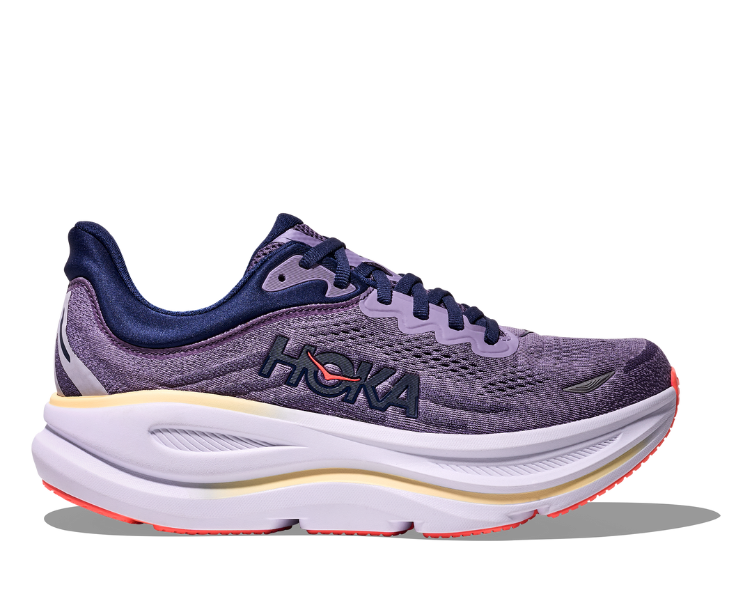 hoka bondi 9 women's | berry jam / berry patch