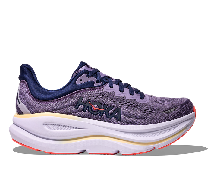 hoka bondi 9 women's | berry jam / berry patch