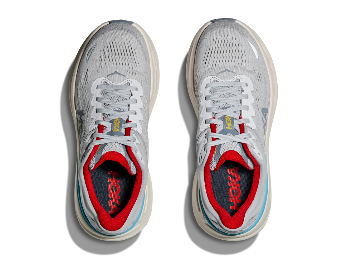 hoka bondi 9 women's | cosmic grey / stardust