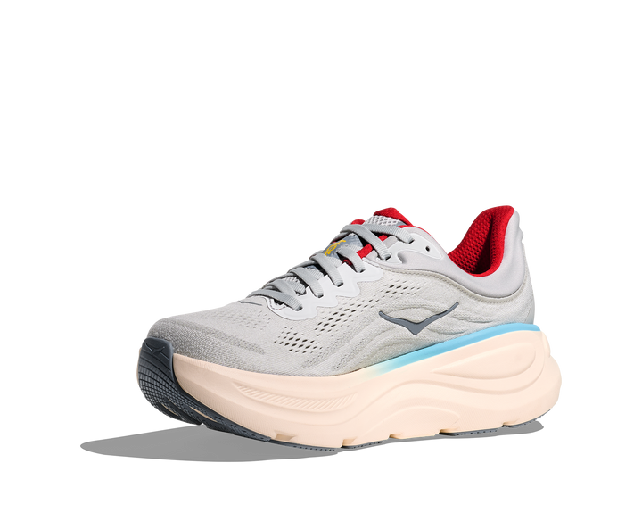 hoka bondi 9 women's | cosmic grey / stardust