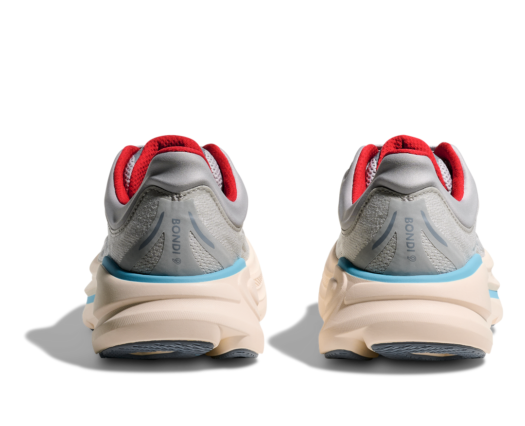 hoka bondi 9 women's | cosmic grey / stardust