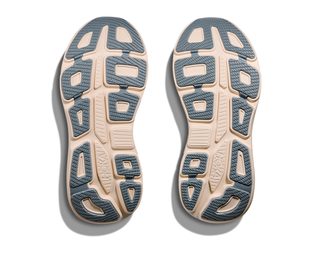hoka bondi 9 women's | cosmic grey / stardust