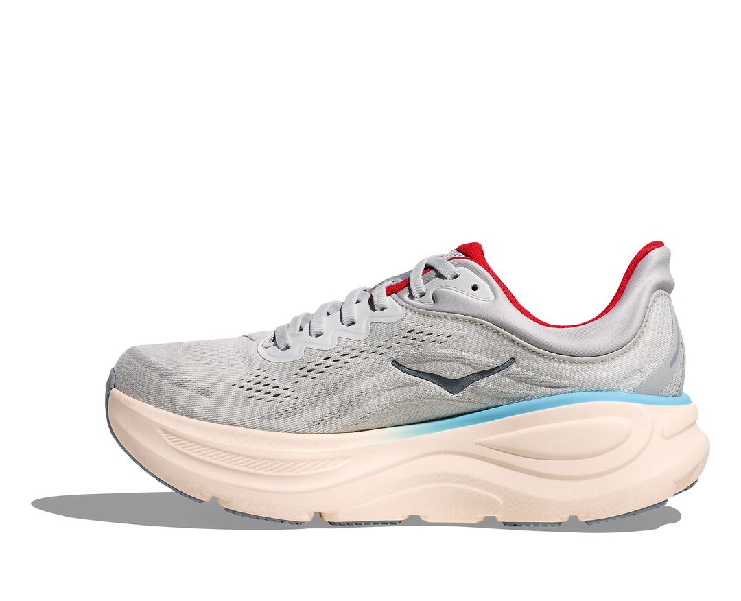 hoka bondi 9 women's | cosmic grey / stardust