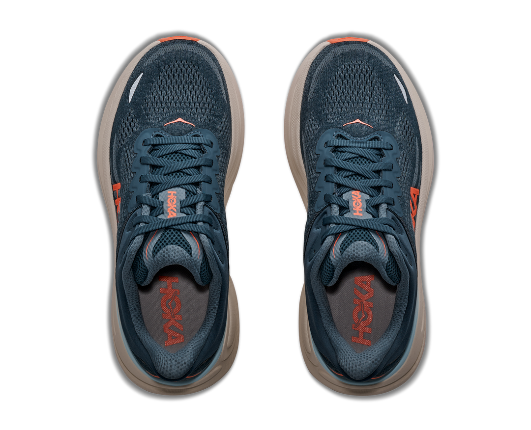 hoka bondi 9 women's | faded navy slate blue