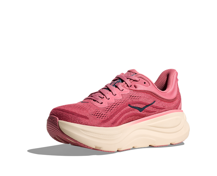 hoka bondi 9 women's | lingonberry / cranberry