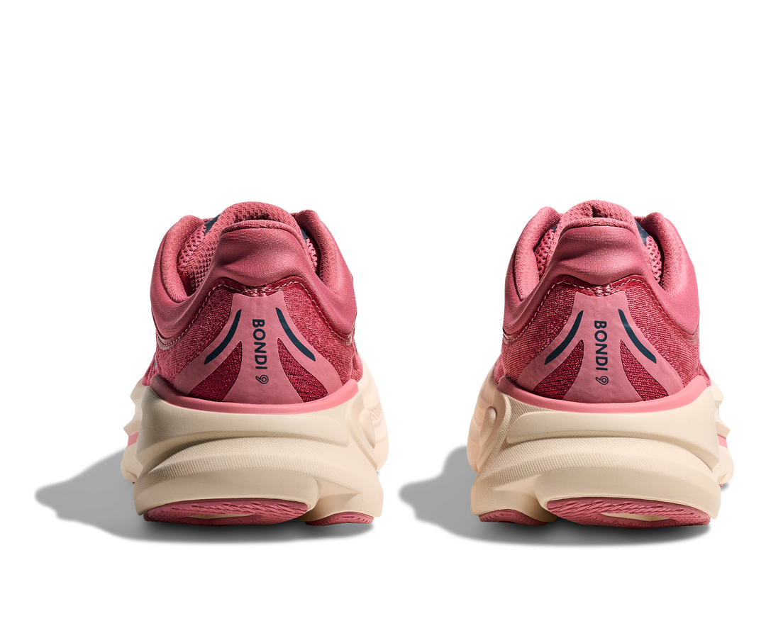 hoka bondi 9 women's | lingonberry / cranberry