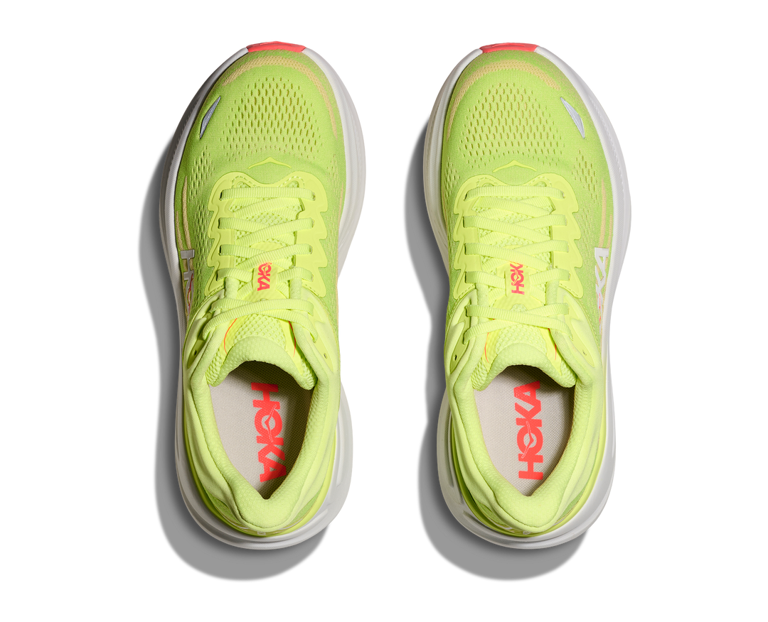 hoka bondi 9 women's | neon yuzu sunlight