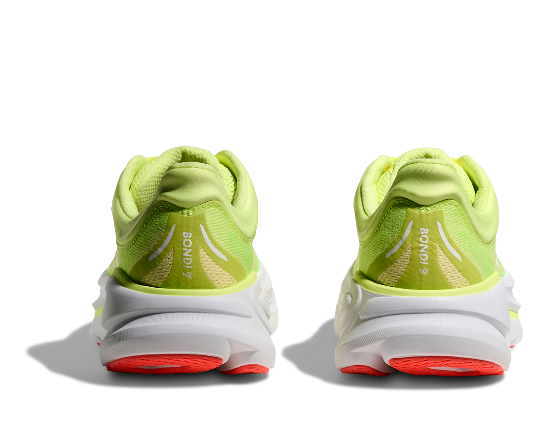 hoka bondi 9 women's | neon yuzu sunlight