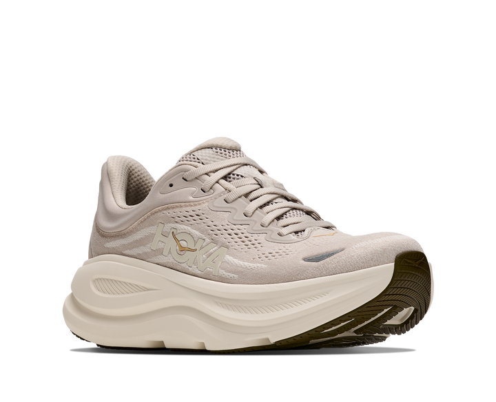 hoka bondi 9 women's | river rock grey alabaster