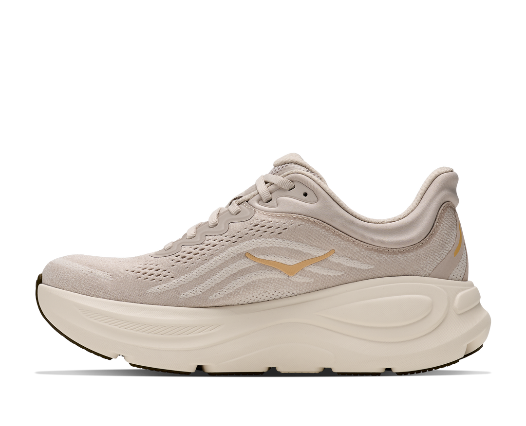hoka bondi 9 women's | river rock grey alabaster