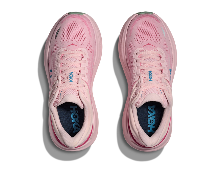 hoka bondi 9 women's | rose tea / petal