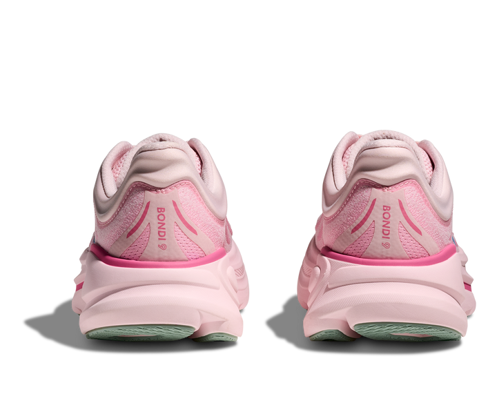 hoka bondi 9 women's | rose tea / petal
