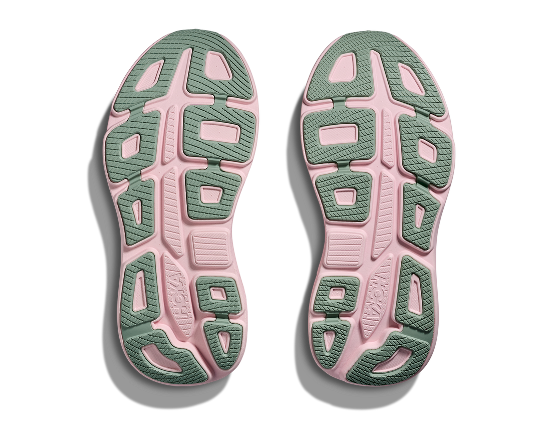 hoka bondi 9 women's | rose tea / petal