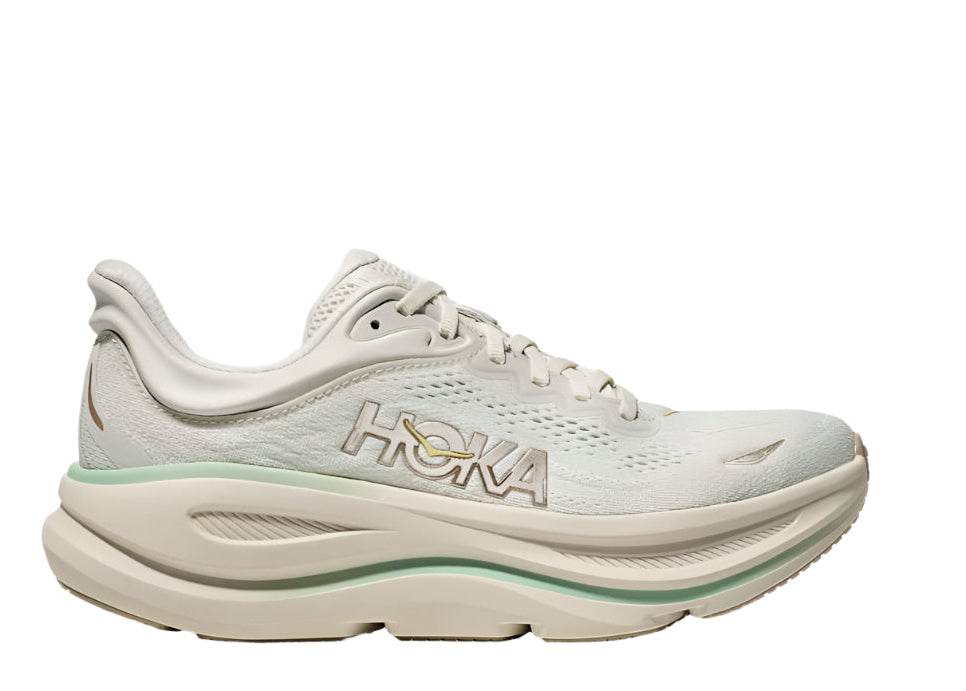 hoka bondi 9 women's | truffle salt / sea glass