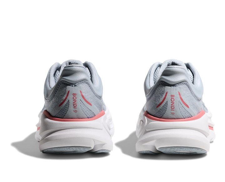 hoka bondi 9 wide women's | mineral blue / washed blue